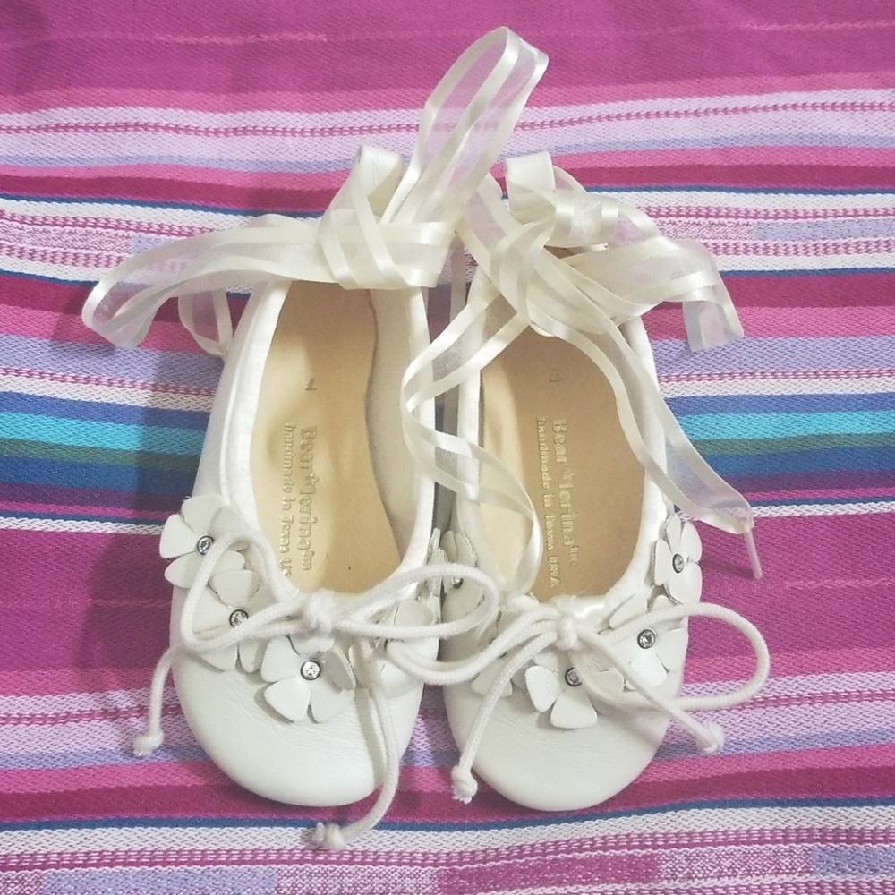 🌵NWOT Handmade Leather Ballet Shoes